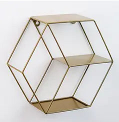 Hexagonal Wall Shelf