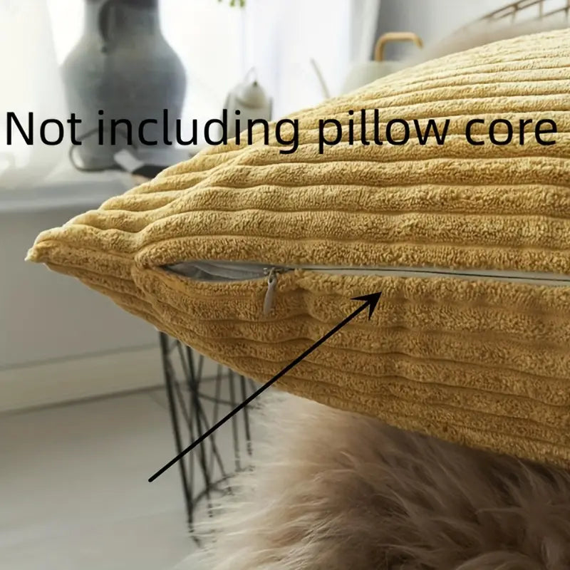 Modern Solid Color Velvet Pillowcase