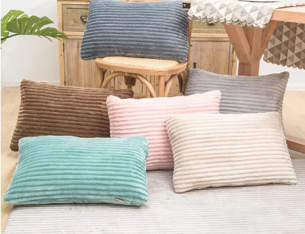 Modern Solid Color Velvet Pillowcase
