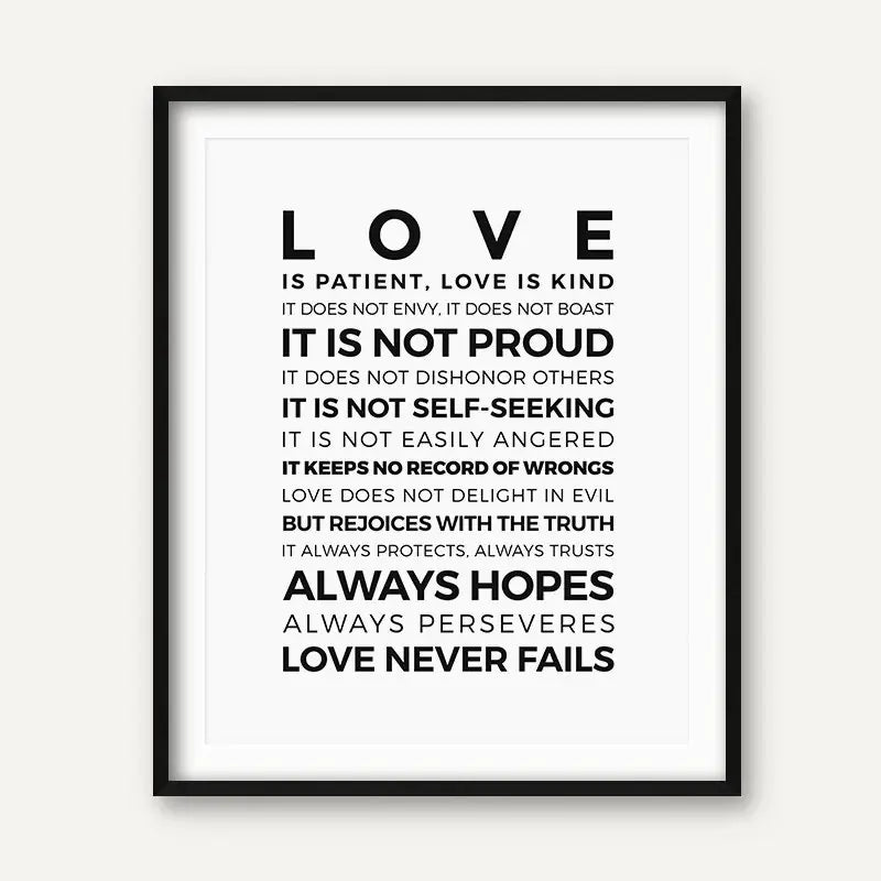 "Love is Patience"